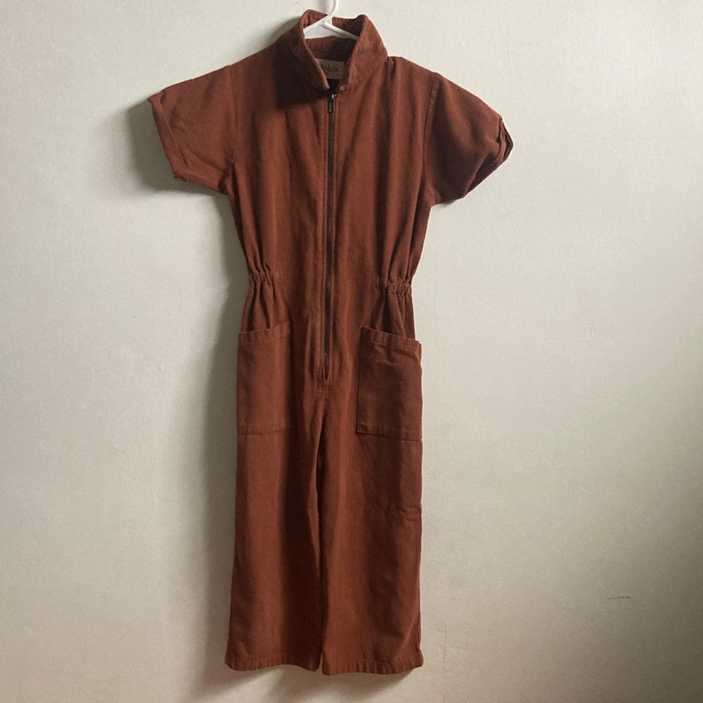 Noble Kids Brown Utility Suit